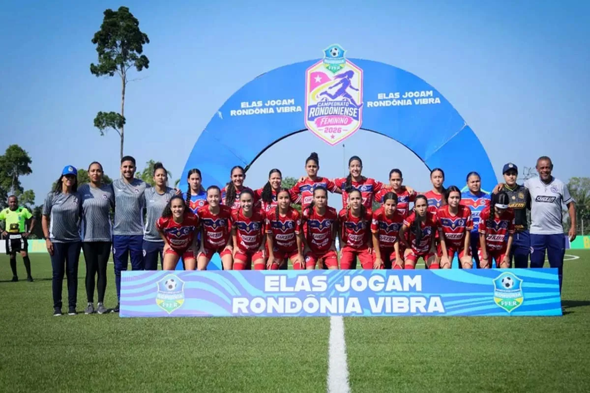 100% e vaga garantida: Tênis Clube e Porto Velho goleiam e avançam no Rondoniense Feminino Sub-17