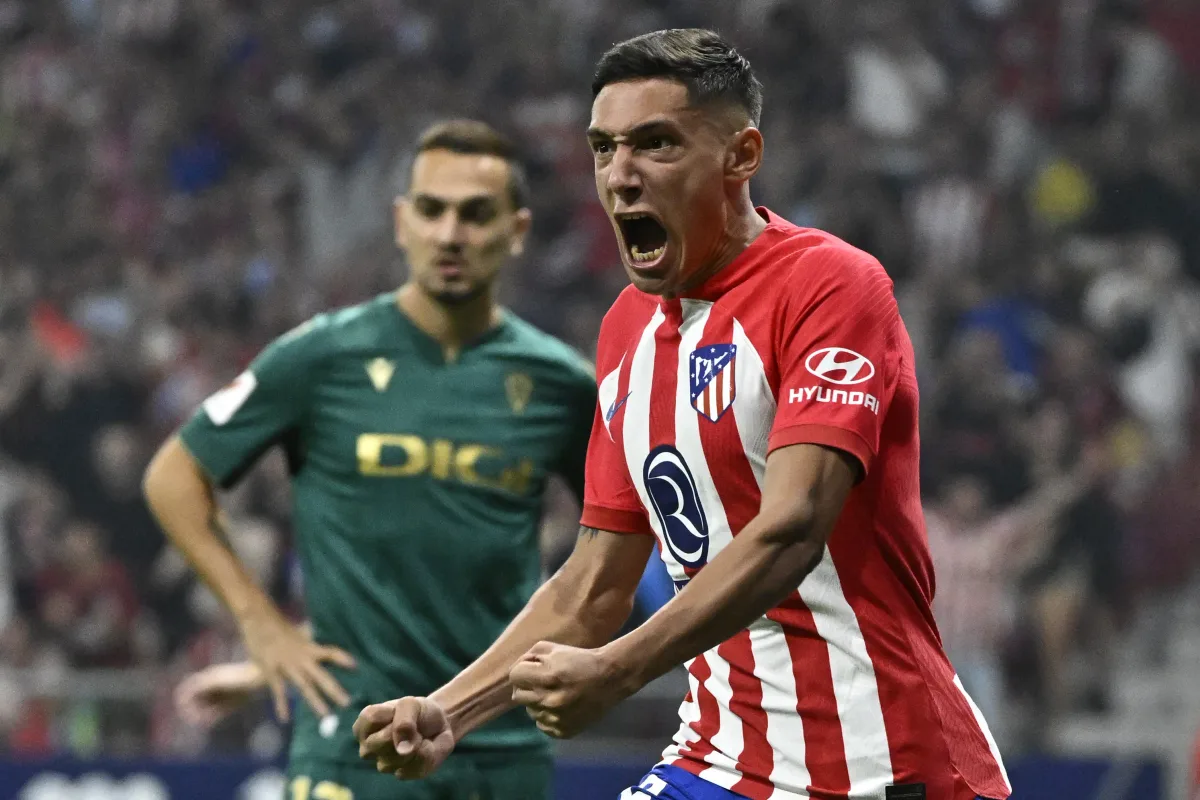 Lateral argentino Nahuel Molina troca Atlético de Madrid pela Roma