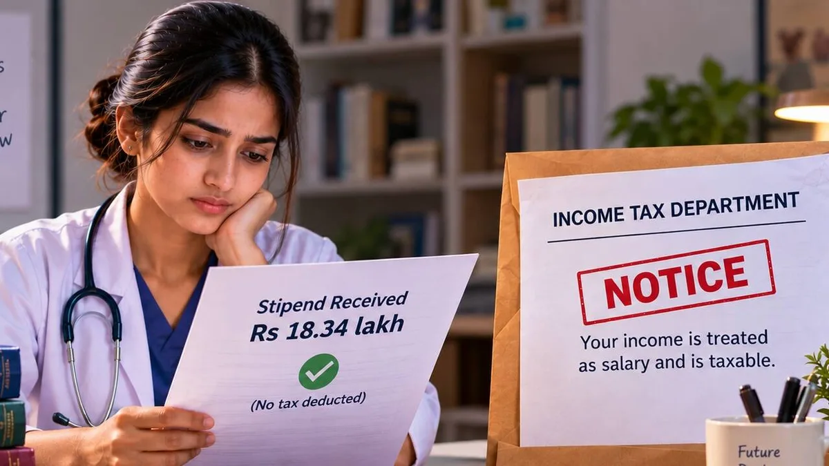 She got Rs 18.34L medical stipend, got notice for no tax paid; what ITAT said