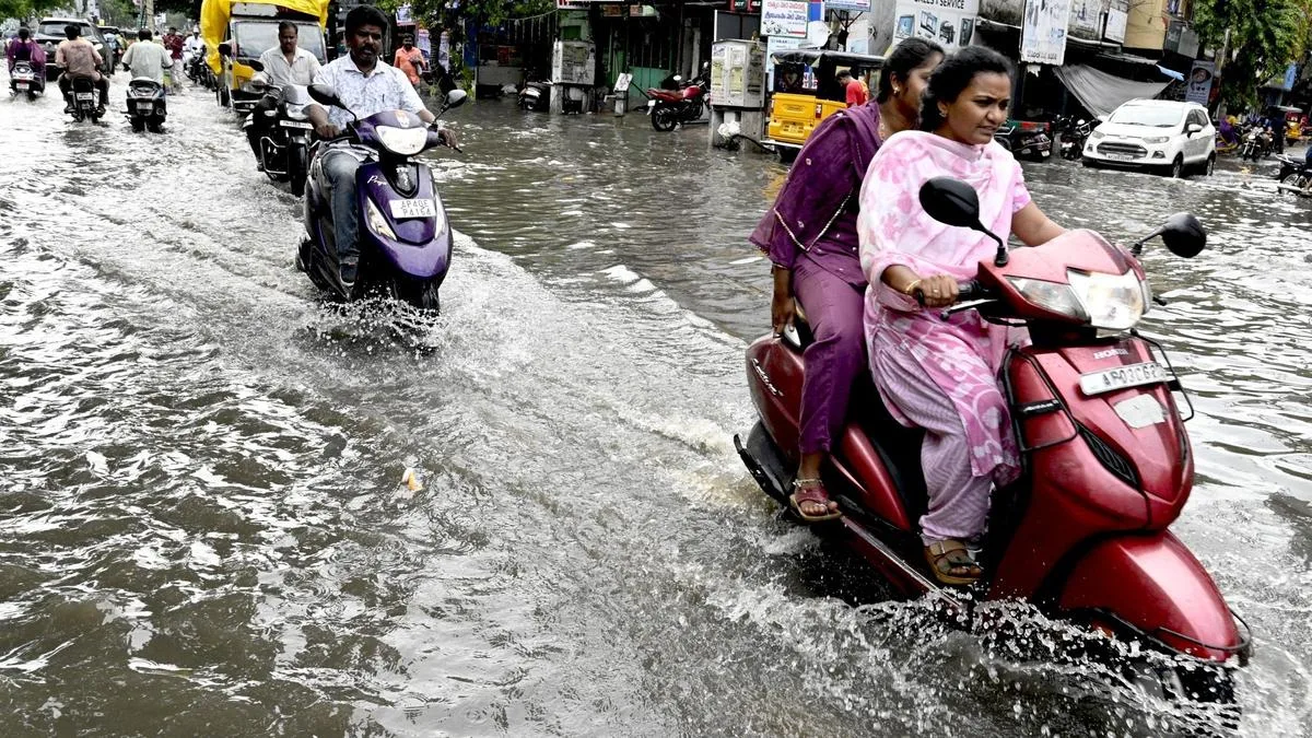 Sudden downpour in Tirupati brings respite from heat