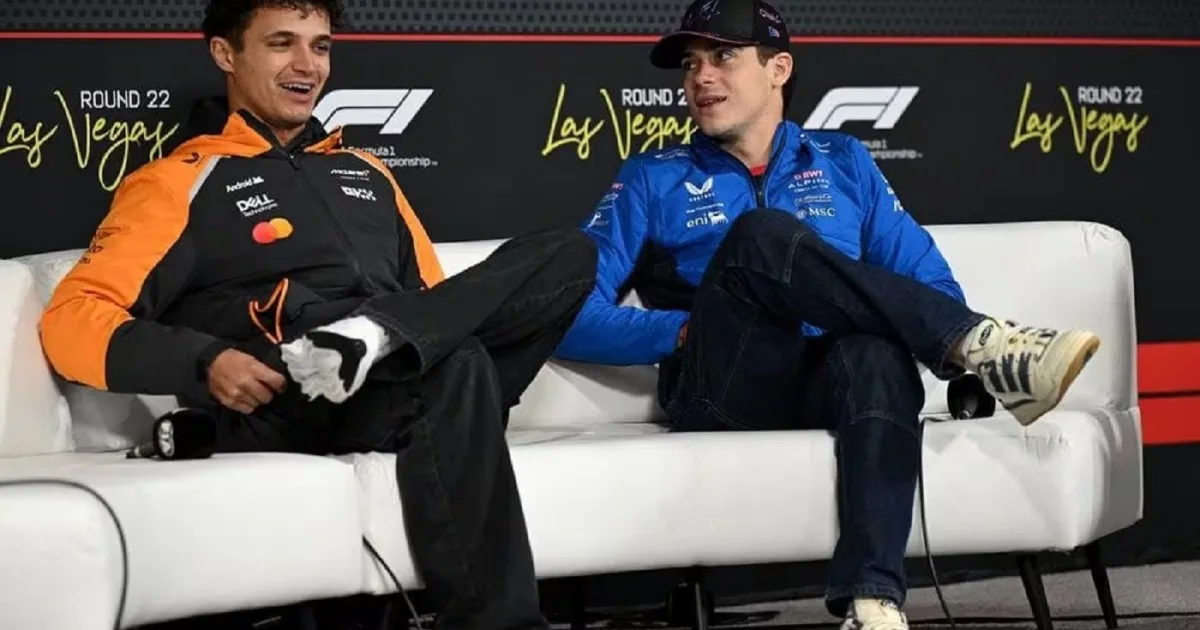 El inesperado gesto de Lando Norris a Franco Colapinto tras el incidente en el GP de Azerbaiyán