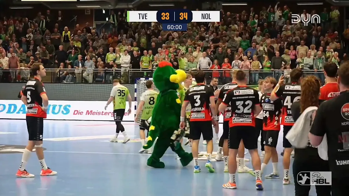 Handball-Klub erwägt Einspruch - Flippt Maskottchen nochmal aus?