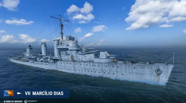 World of Warships recebe contratorpedeiros pan-americanos em nova atualização
