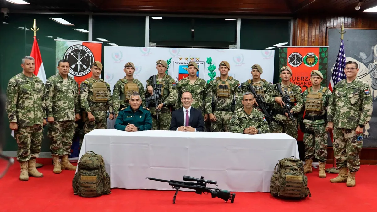 Militares de 21 países de América se reunirán en Paraguay para un ejercicio de fuerzas especiales organizado por Estados Unidos