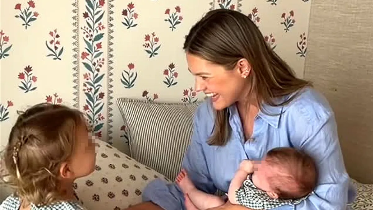 Isabelle Junot presume de su hija Philippa, de 3 años, y sorprende con lo muchísimo que ha crecido