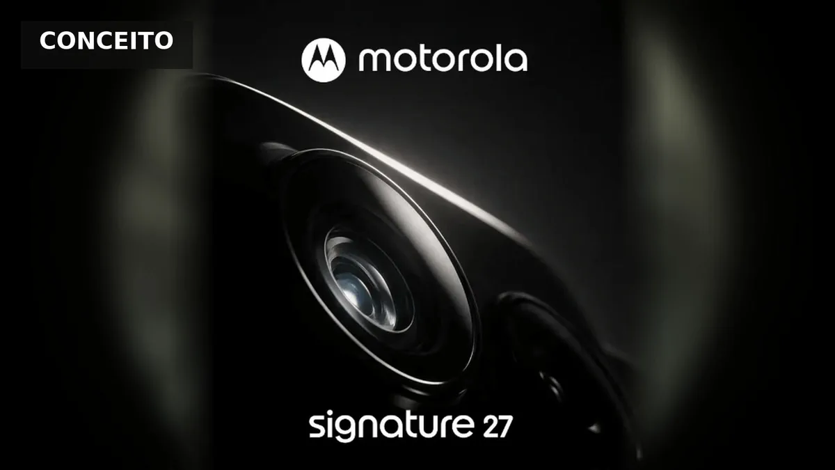 Teaser sugere que Motorola poderá lançar Signature 27 em breve