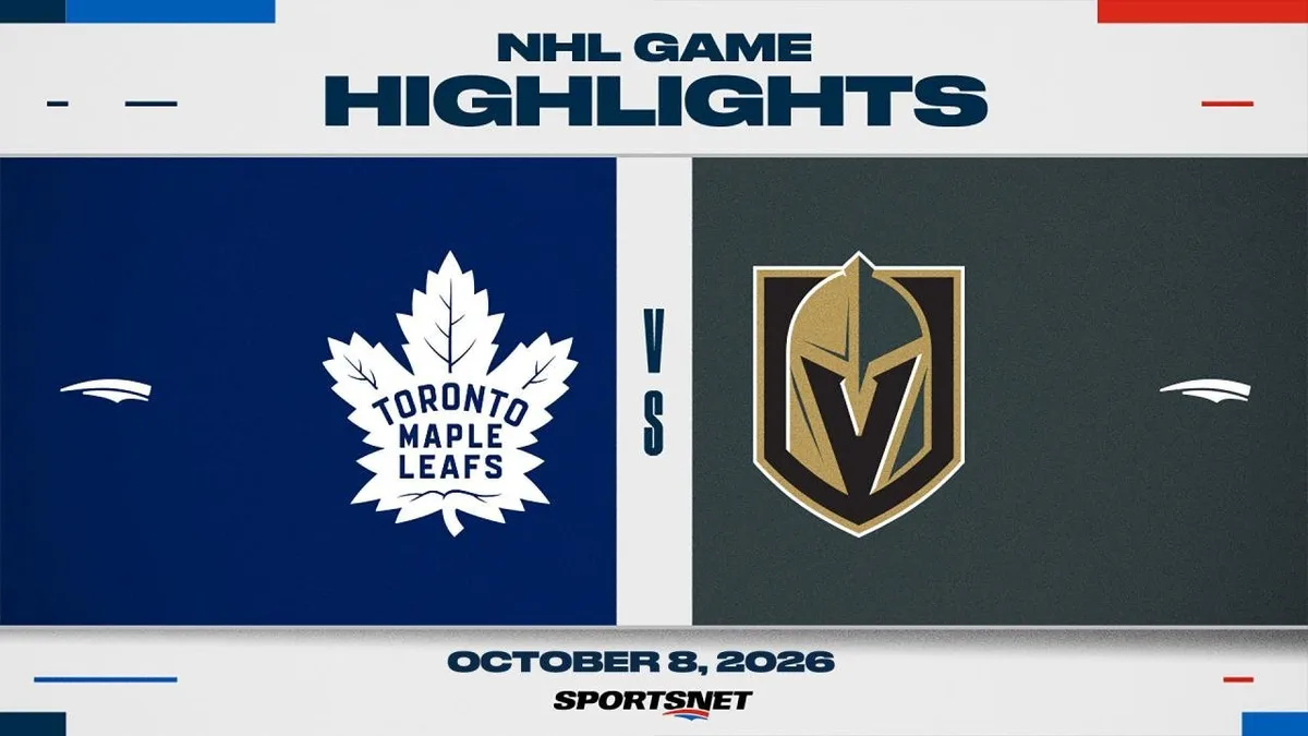 NHL Highlights: Golden Knights 4, Maple Leafs 3 (SO)