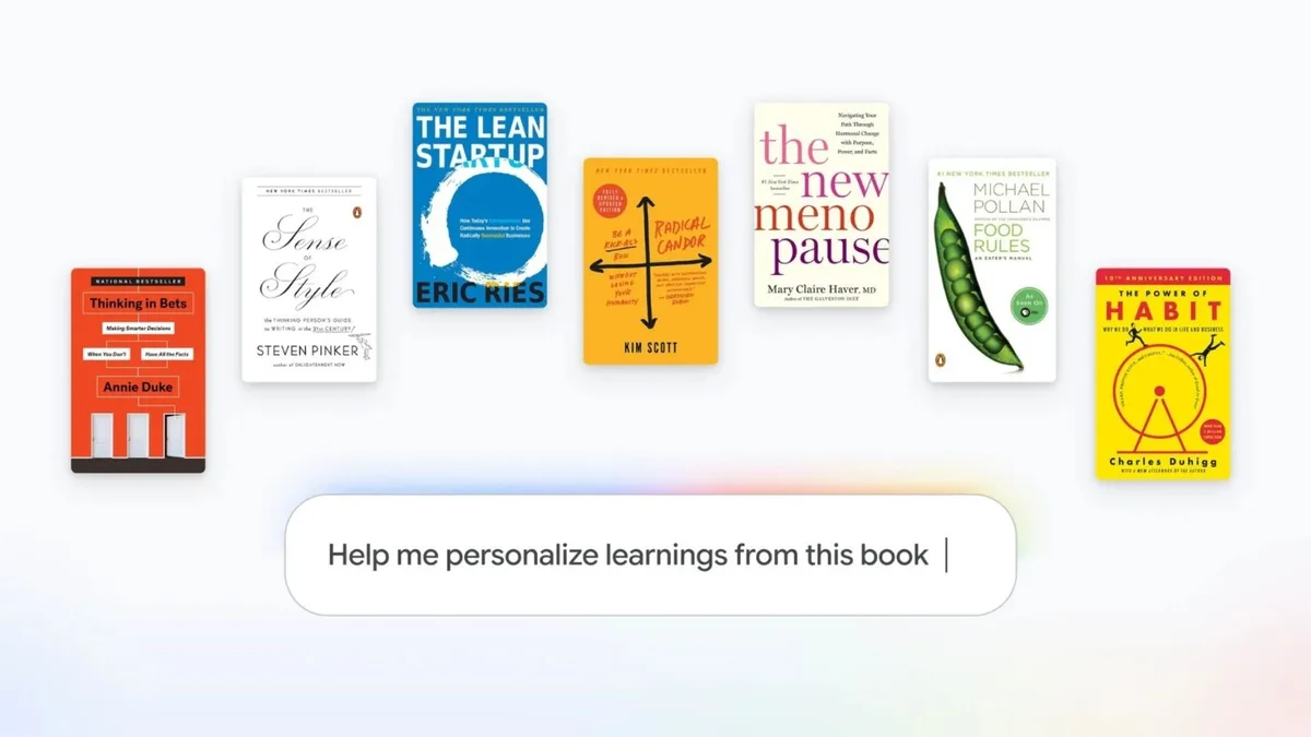 Google Notebook agora permite usar ebooks como fonte de projetos com IA