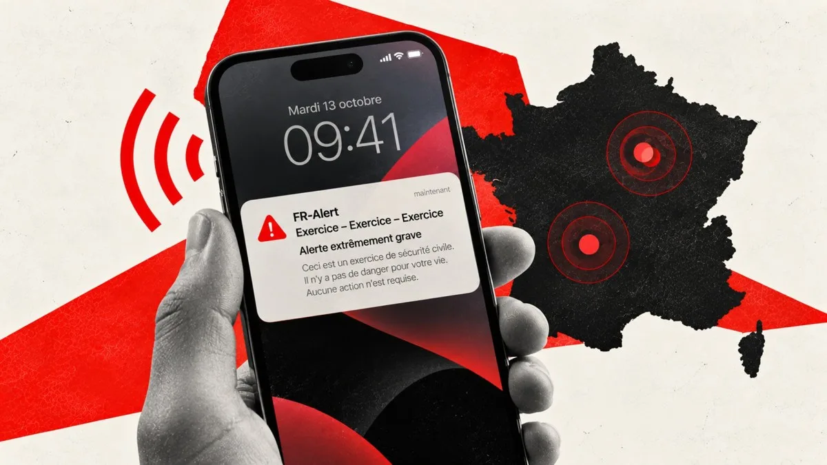 Test FR-Alert ce mardi : si votre téléphone a sonné sans crier gare, voilà pourquoi