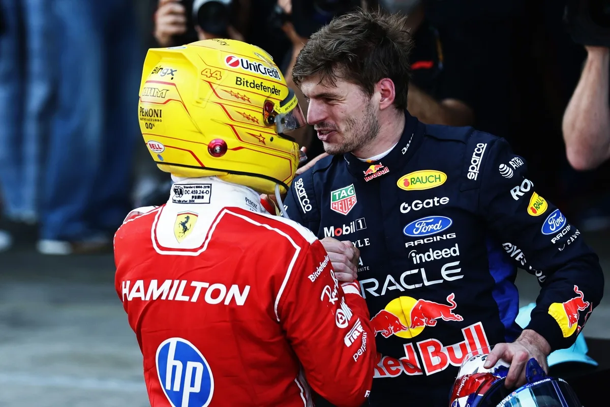 Hamilton: 'Permanência de Verstappen na Red Bull é boa para F1'
