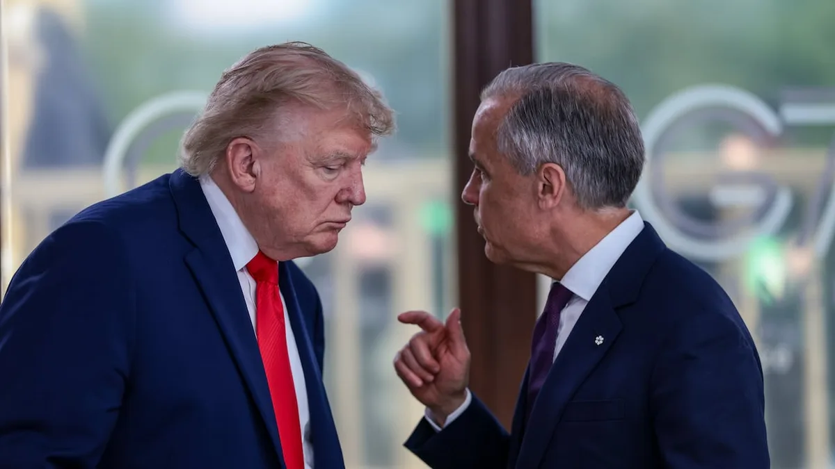 Carney says he's still regularly speaking with Trump despite latest trade rift