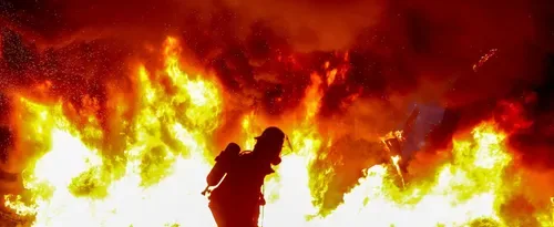 IN PICS: Durban unrest escalates as a home, business and motorbike set alight