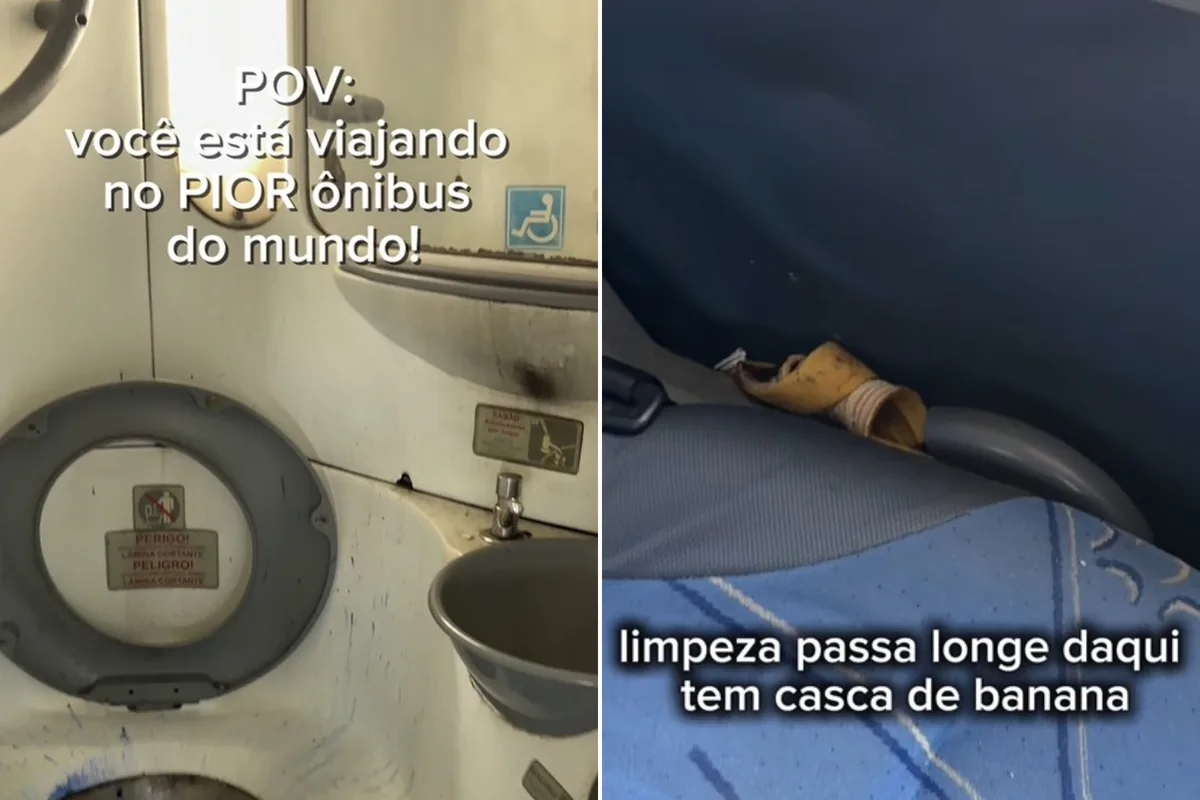Após visitar 60 países, mulher elege ônibus de MG como “pior do mundo”