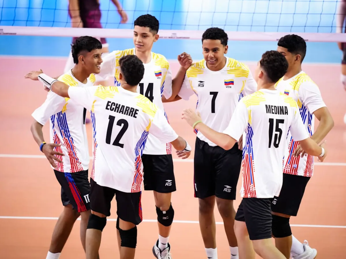 Venezuela abre con victoria en el Mundial masculino de voleibol Sub-17