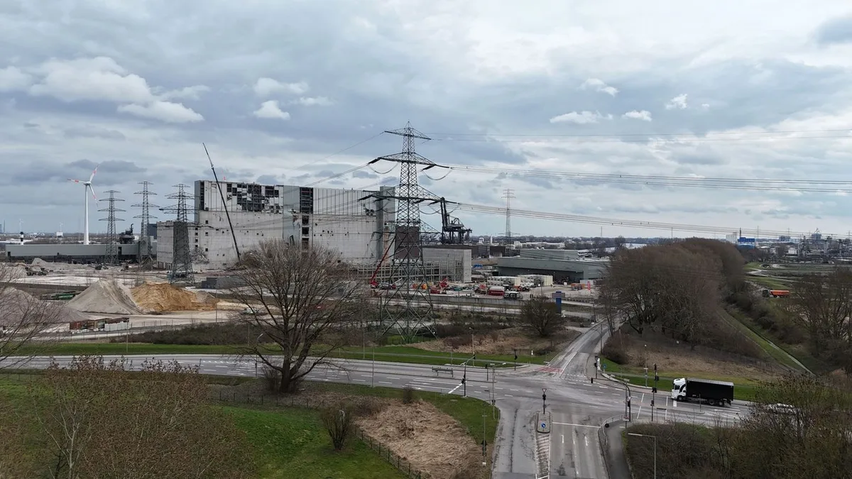 Erneuerbare Energie: Bau von Wasserstoff-Anlagenpark in Hamburg hat begonnen