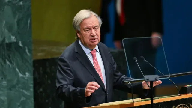 Desigualdades e crise climática ameaçam desenvolvimento, alerta Guterres