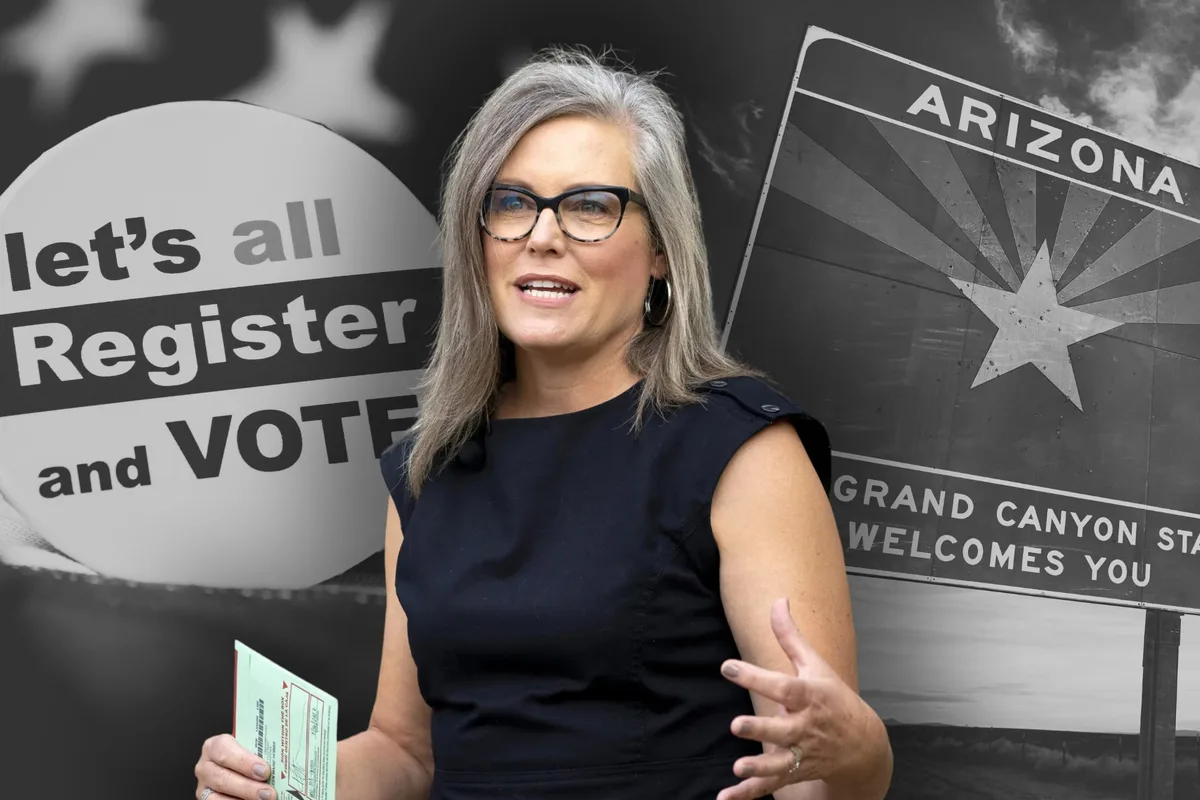 Elecciones en Arizona: una nueva encuesta sorprende con 17 puntos de ventaja para Katie Hobbs y una fuga del voto republicano
