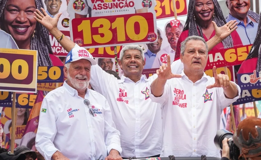 Jerônimo, Rui e Wagner puxam caminhada pró-Lula nesta sexta (09/10)