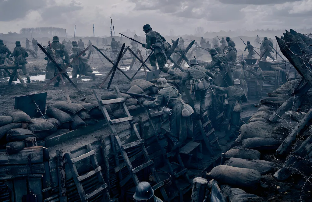 Es, sin más, la mejor película bélica en Netflix. Una brutal joya del cine que retrata el lado más atroz de la guerra