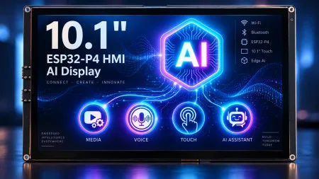 Das CrowPanel Advanced 10.1" ESP32-P4 als Smart Home Wetter-Display