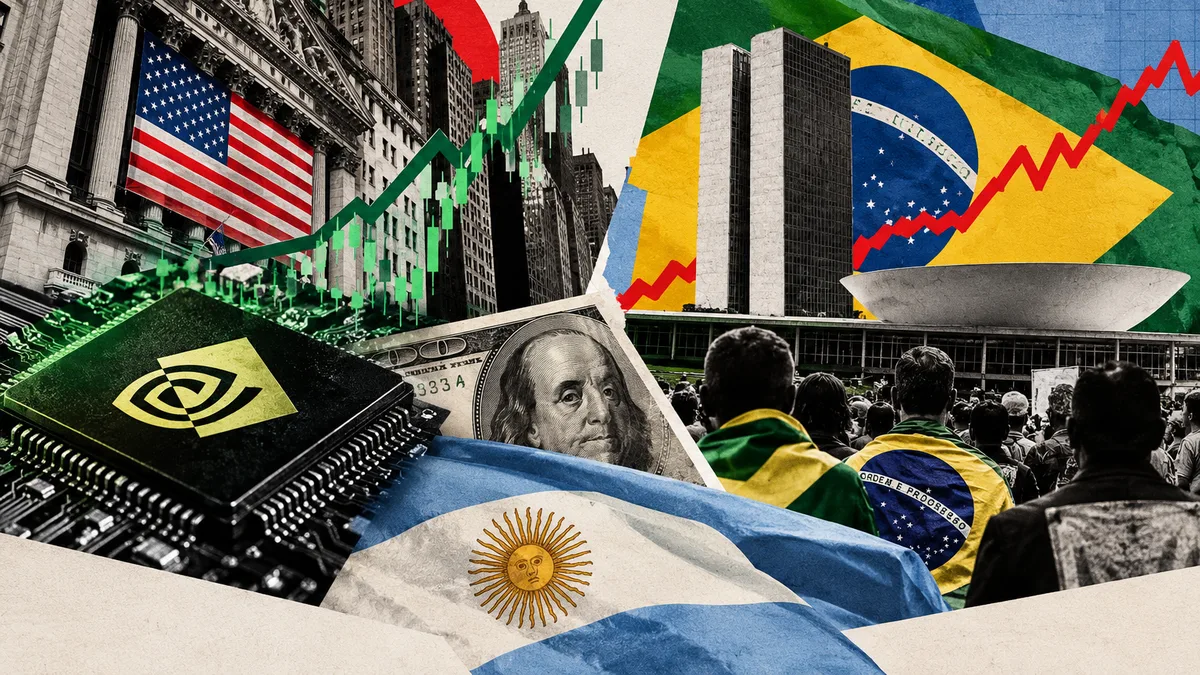 Cedears: tasas récord, euforia por la IA y Brasil reordenan el mapa de acciones, ¿qué puede pasar ahora?