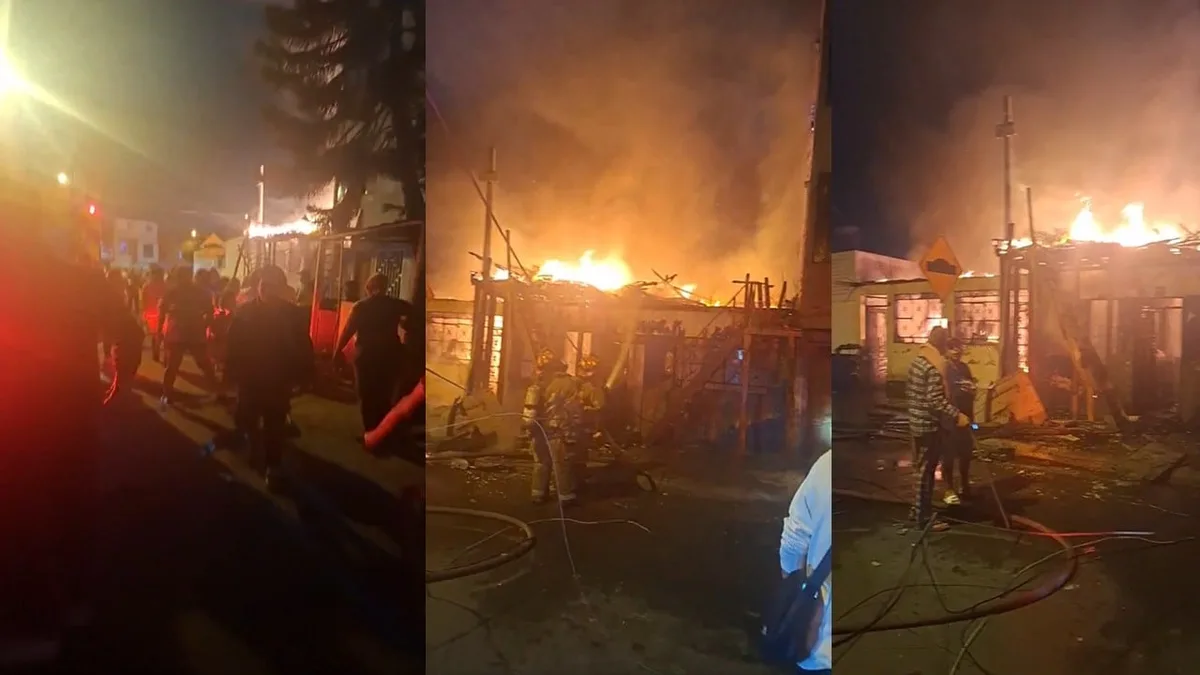 Incendio de gran magnitud en Sarita Colonia del Callao: familias pierden todo tras un cortocircuito