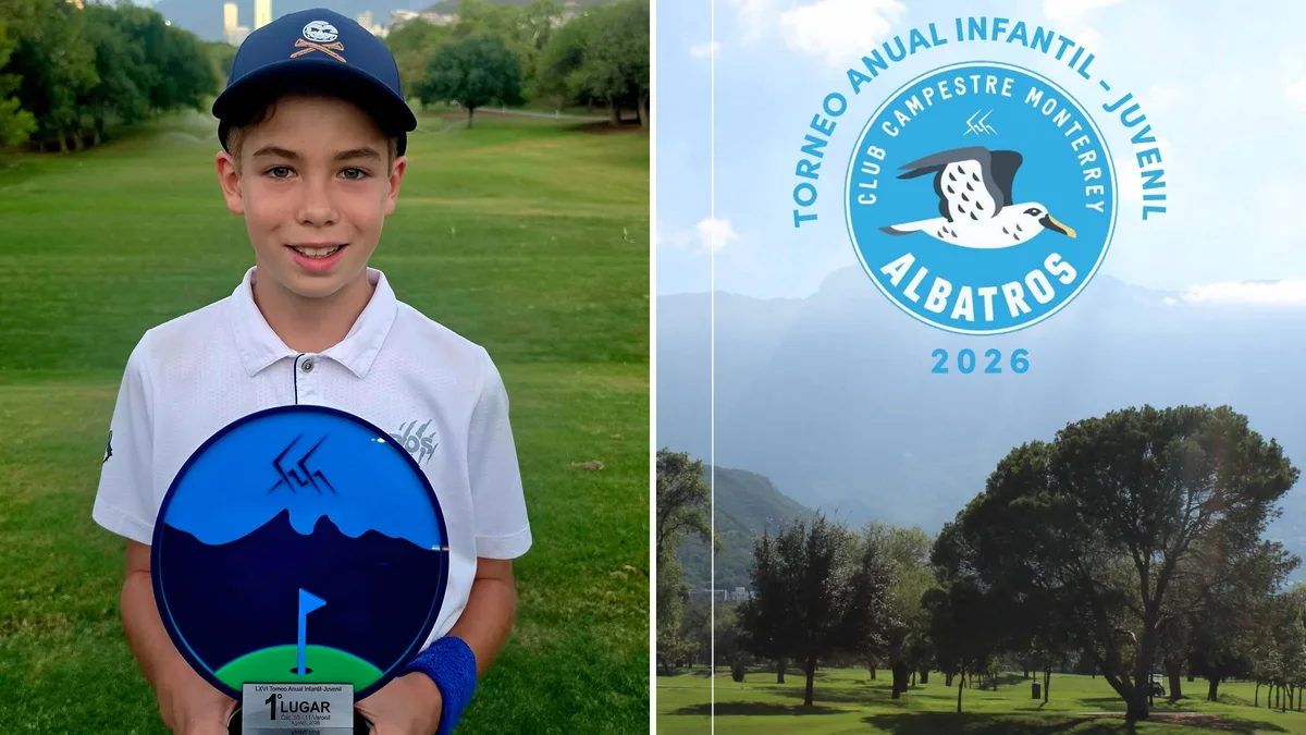 Golf: Saltillense Juan Pablo Trejo gana el Campeonato Infantil del Club Campestre Monterrey