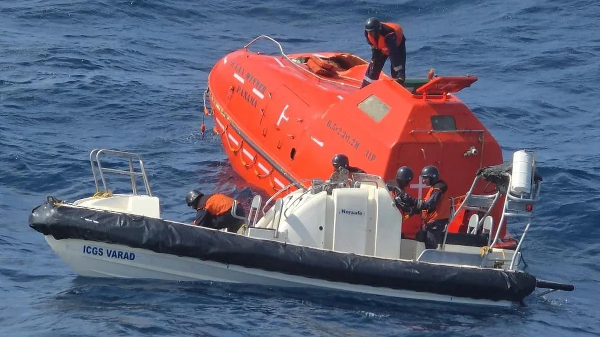 Lifeboat of MV Ocean Winner recovered, no survivor found in Bay of Bengal: Coast Guard