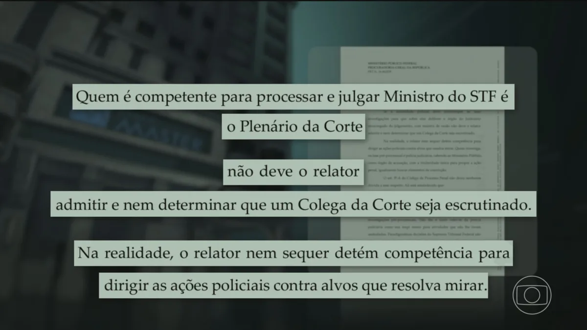 PGR critica Mendonça e pede nulidade de investigação em que Moraes é citado pela Polícia Federal