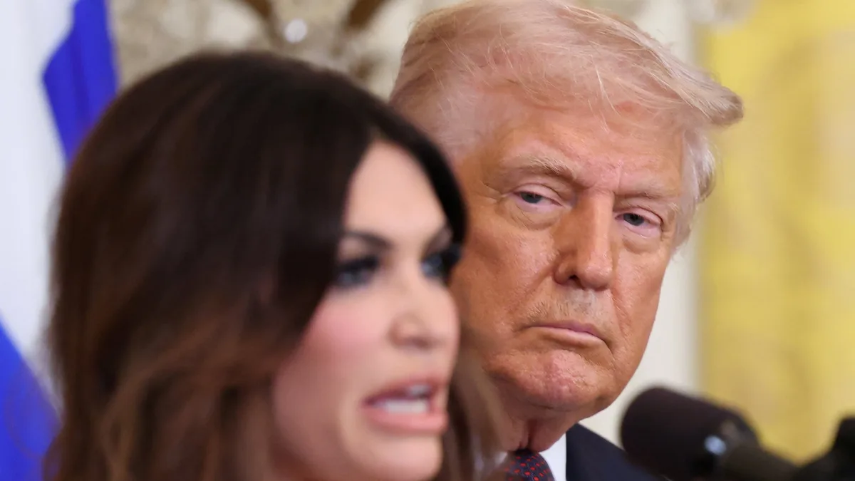 Trump, 80, Rewrites Family’s History With Kimberly Guilfoyle