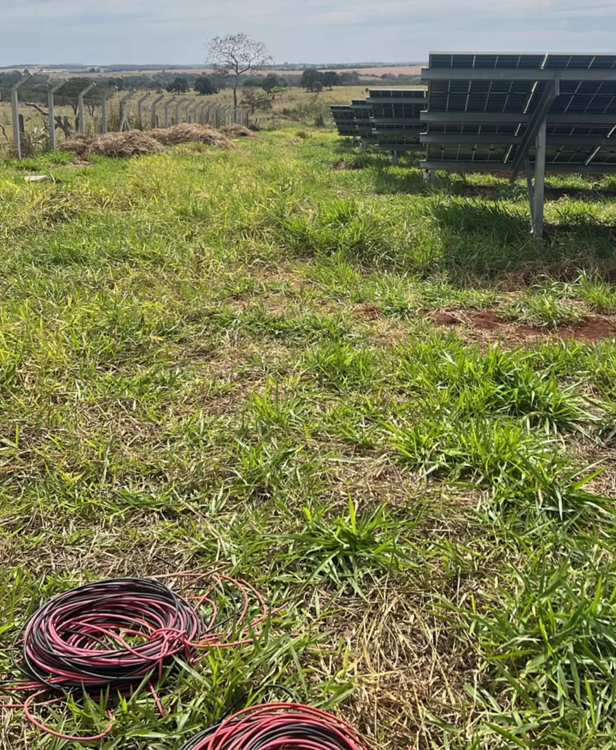 Grupo é preso após furto em usina fotovoltaica às margens da rodovia