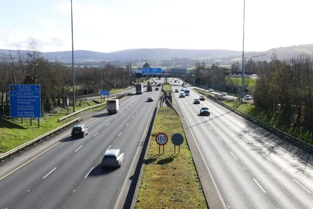 Joyriders crash after speeding wrong way down motorway - just days after horror M9 collision