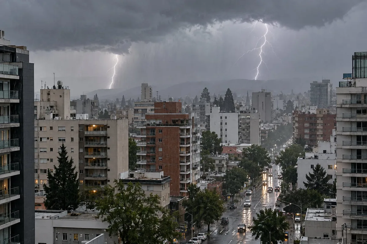 Avanza el “bloqueo atmosférico” que extenderá el mal tiempo y provocará chaparrones y tormentas intensas hasta el viernes: las zonas afectadas