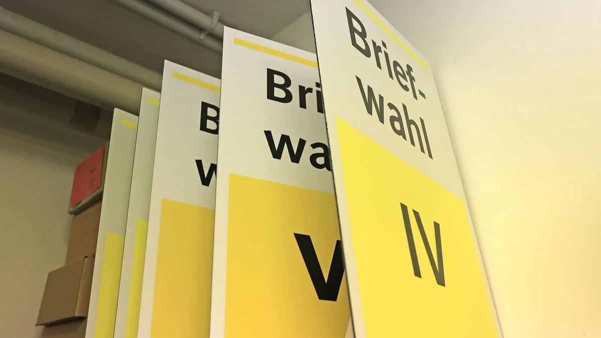 Landtagswahl: Viel Interesse an Briefwahl in Sachsen-Anhalt