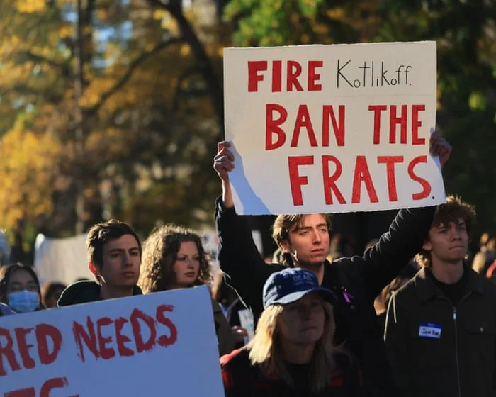 Fraternities are the most likely place for US campus rapes. Should they be shut down?