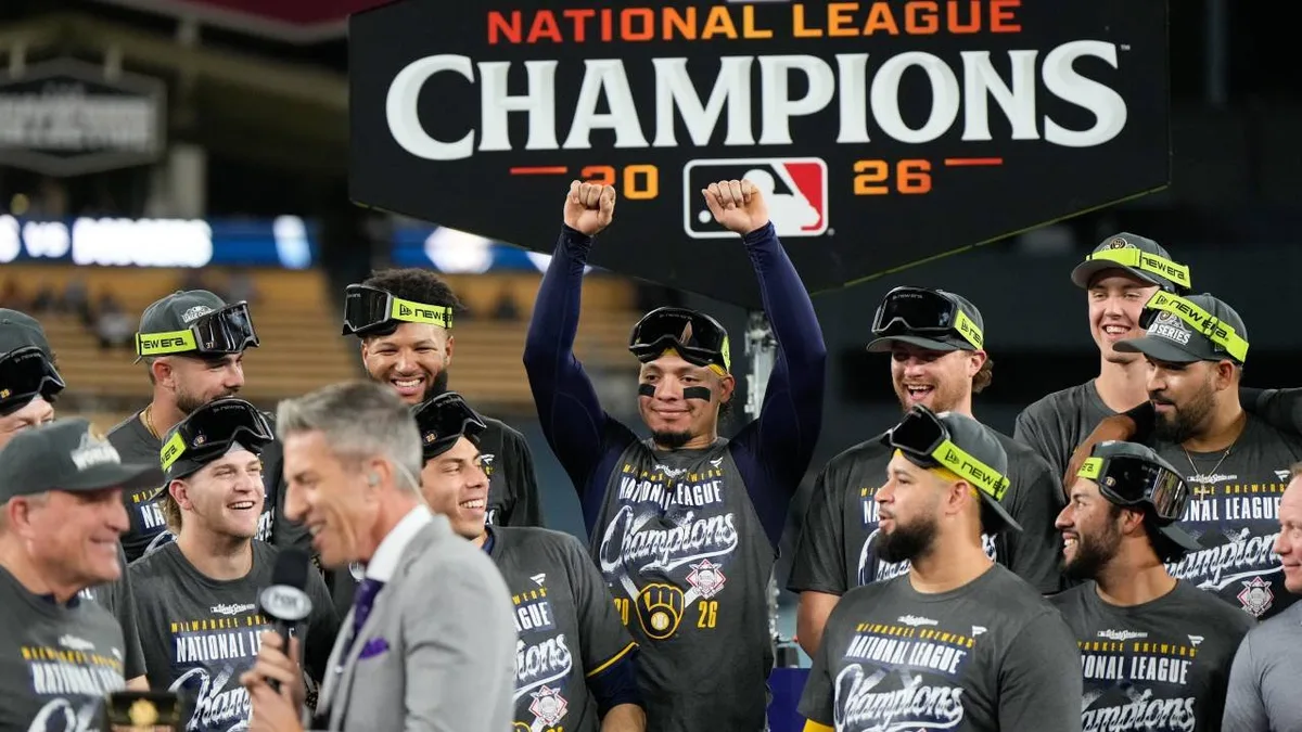 Brewers sweep the champs to claim NL pennant and Guardians take ALCS lead