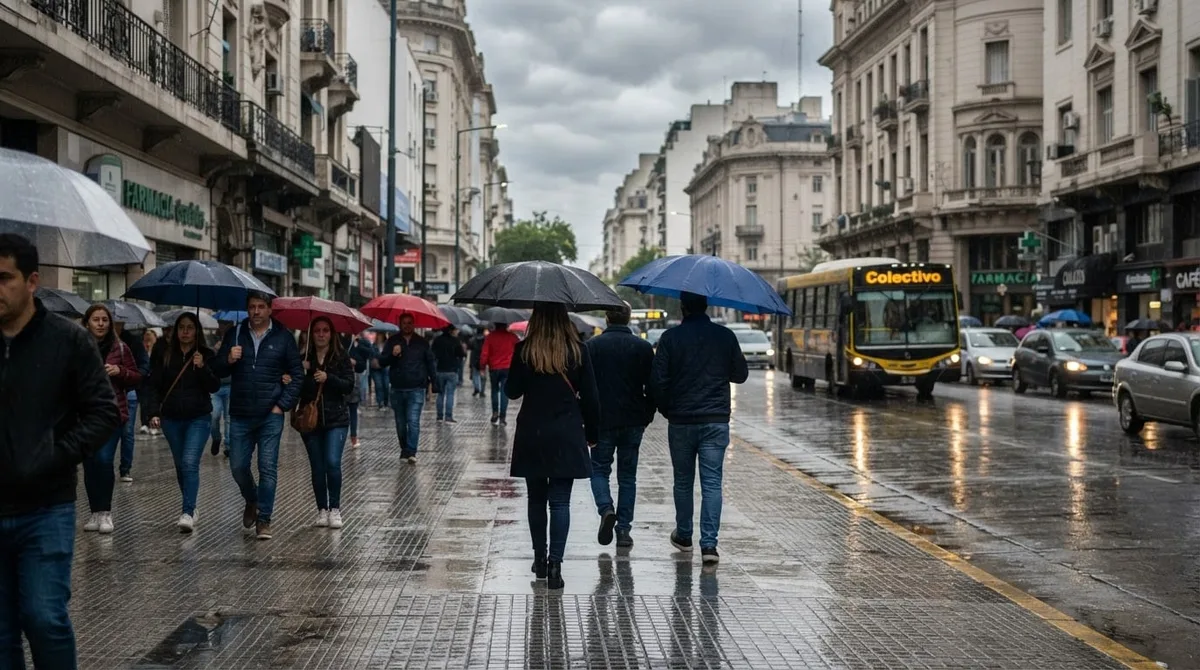 Clima en Ciudad Autónoma de Buenos Aires hoy jueves 27 de agosto: lluvia ligera durante toda la jornada