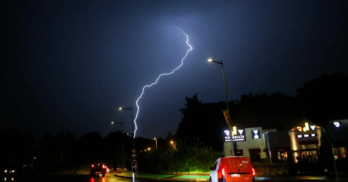 Météo. Orages : la France parmi les pays les plus foudroyés cet été : notre région dans le top 5