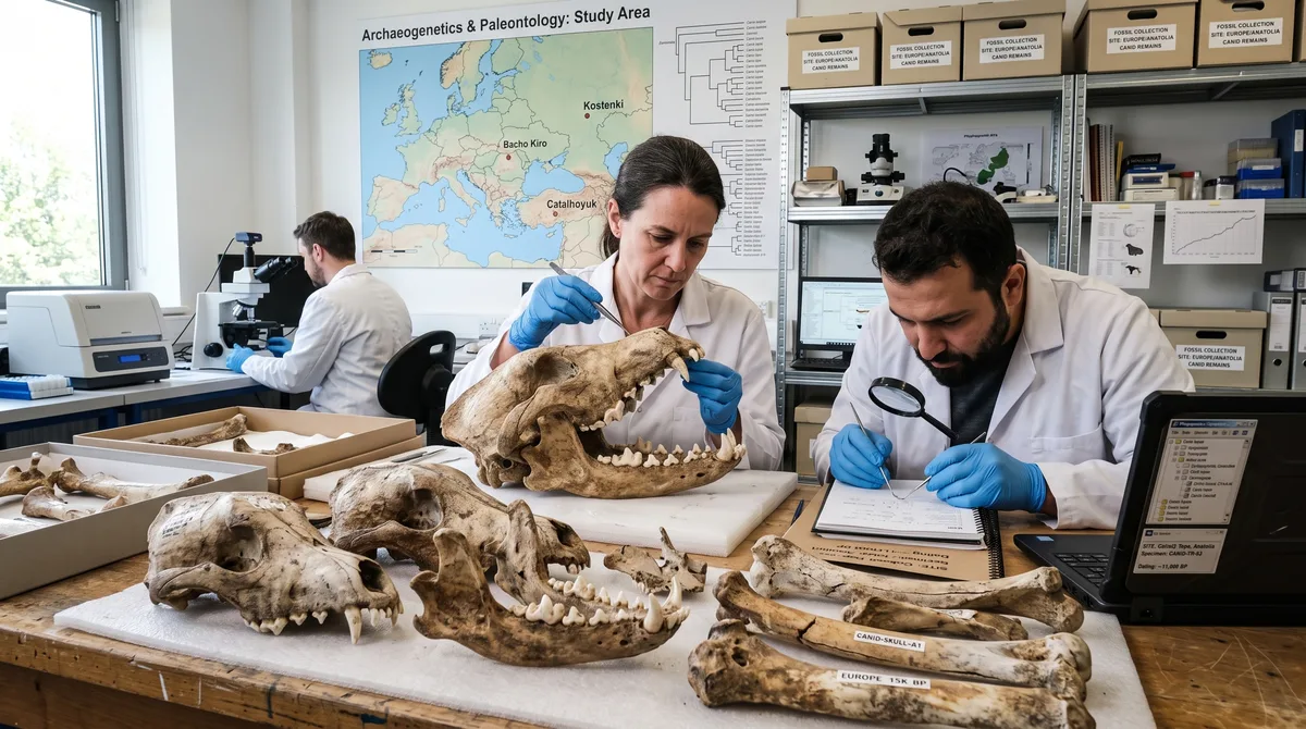 DNA de ossos com até 15.800 anos empurrou para trás em mais de 5 mil anos a evidência genética mais antiga de cães domésticos