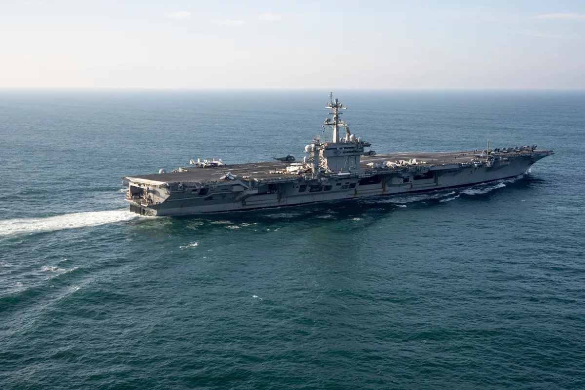 New aircraft carrier heads toward Mideast after reports of issues on long-deployed USS Lincoln