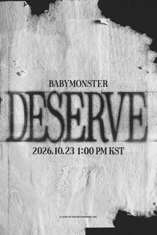 BABYMONSTER、23日に新曲「DESERVE」