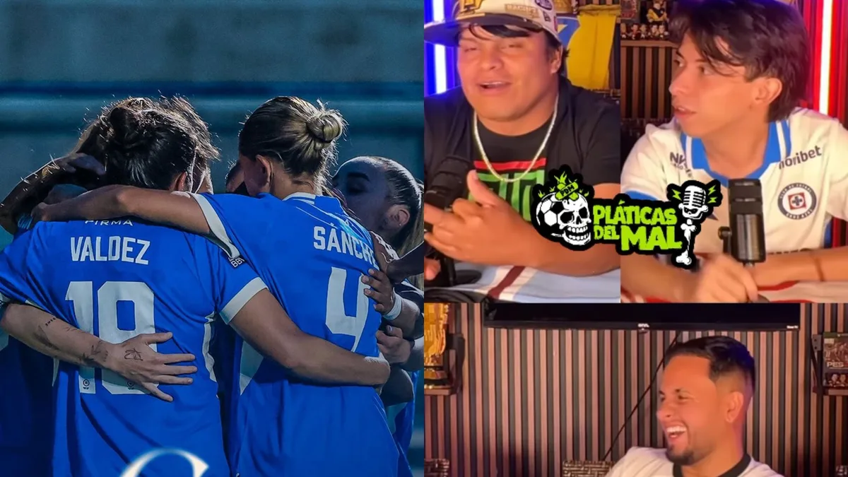 Cruz Azul anuncia acciones legales contra influencers de ‘Pláticas del Mal’ por comentarios misóginos contra su equipo femenil