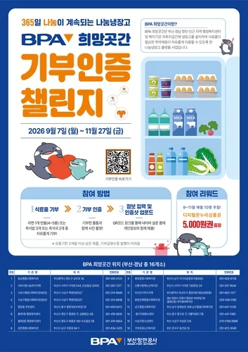 부산항만공사 'ESG·AI 혁신 주간'…나눔 활동 확대