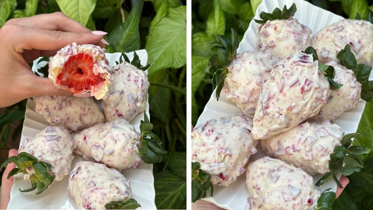 Novo morango do amor? Conheça a versão com caramelo crocante que virou tendência em SC