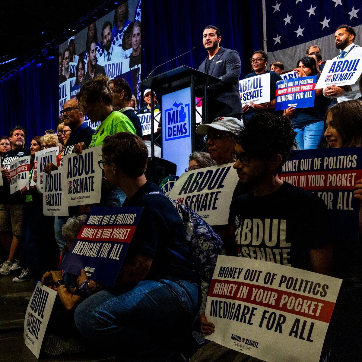 Democrats Put Aside Rifts With El-Sayed, Uniting to Win in Michigan