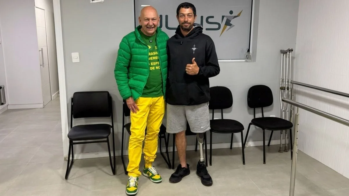 Luciano Hang revela por que decidiu dar prótese de R$ 80 mil a pedreiro de SC: ‘A história me emocionou’