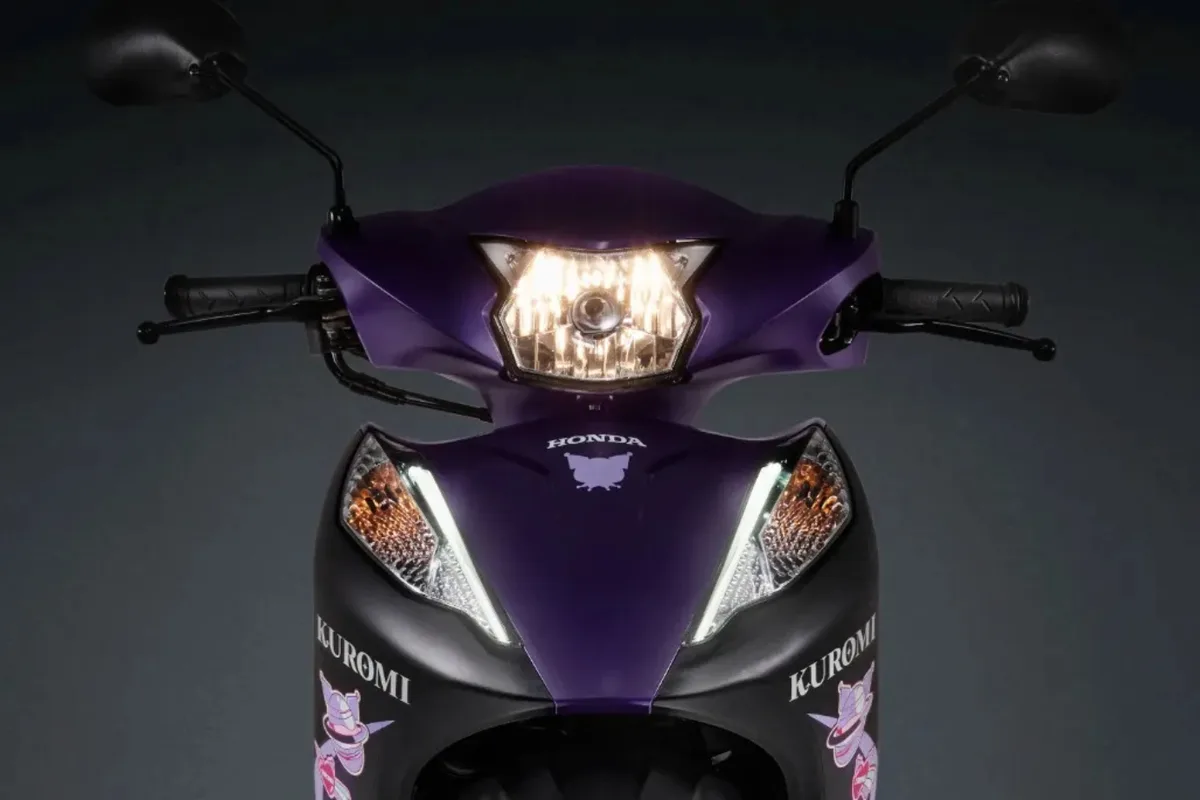 Honda lança Biz Kuromi, edição especial inspirada em personagem da Sanrio