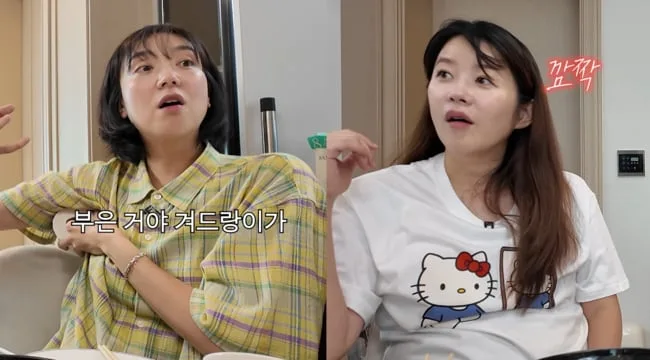 '강재준♥' 이은형, 모유 수유 중 엑스레이 찍어.."겨드랑이에 공 생겼다"