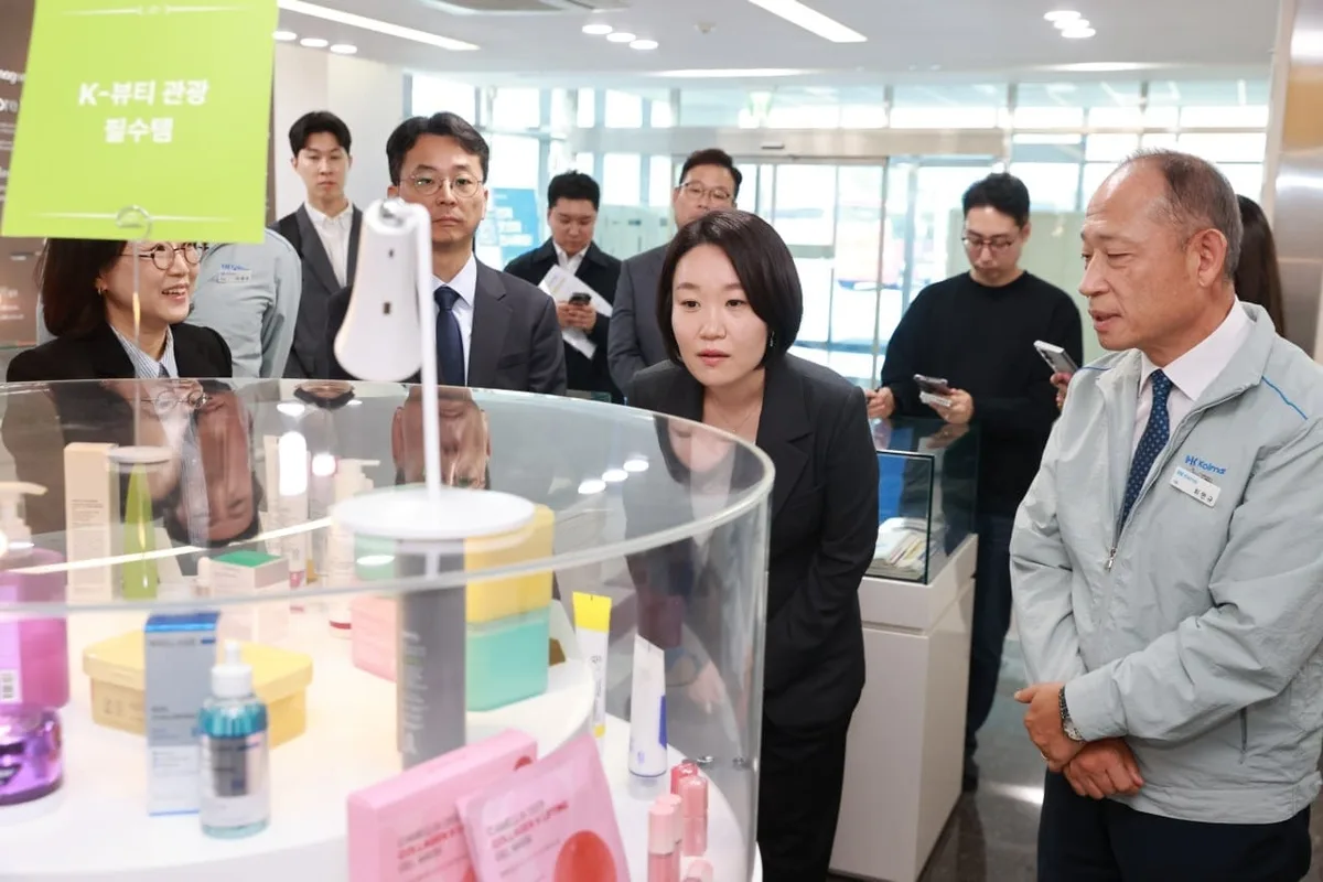 이소영 장관 “K뷰티 경쟁력은 협업 생태계”…한국콜마 찾아 中企 수출 지원 논의