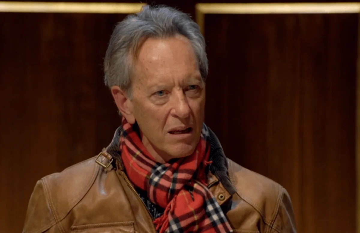 Why does Richard E Grant wear a scarf? The question puzzling Celebrity Traitors fans